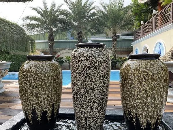 đài phun nước bằng gốm