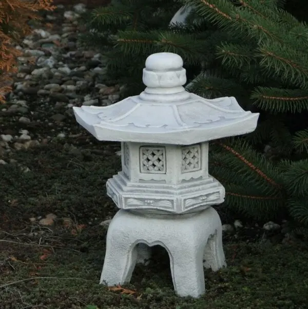 đèn đá trang trí sân vườn