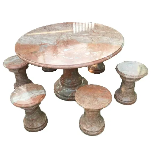bộ bàn ghế đá cẩm thạch
