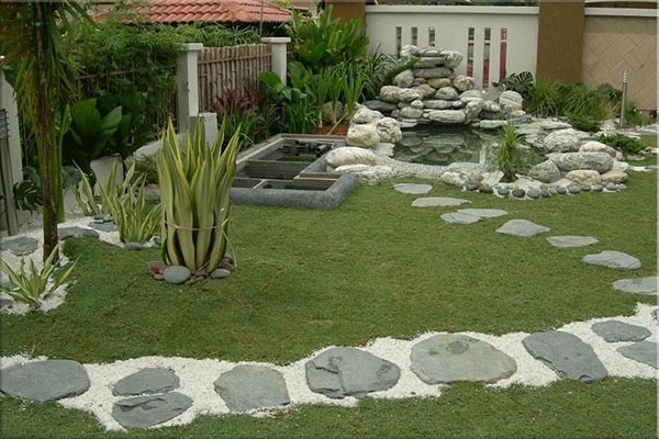giá đá trang trí sân vườn