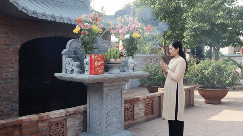 Văn khấn cây hương ngoài trời