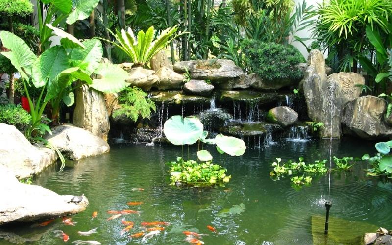 Hòn non bộ cho người mệnh Thổ