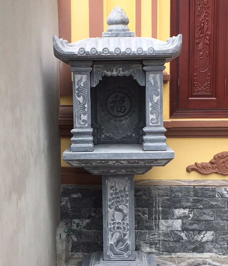 Một số lưu ý khi xây cây hương thờ ngoài trời