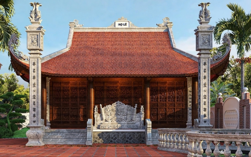 Phân biệt nhà từ đường và nhà thờ họ